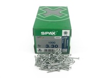 Spax skrutky 3x30 1000ks WIROX 4CUT TXTG 3/4 T10