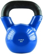 Kettlebell Vinyl Závažie na silové cvičenia 8 kg HMS