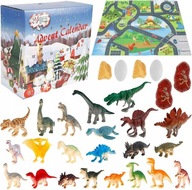 ADVENTNÝ KALENDÁR KIDS DINOSAUR SET 24 ks