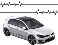 NÁLEPKY na auto PULSE MOTIVE Line of Life 16x300 x2