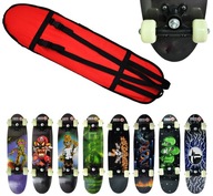 SKATEBOARD 60cm S POTAHOM, 9-VRSTVOVÝ, VZOR JAVORA