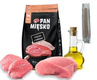 PAN MEAT Teľacie mäso s morkou 20kg Stredné plemená + Alpha Spirit Finger