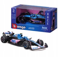 BOLID F1 BWT Alpine Team A523 2023 Pierre Gasly 1:43 model BBURAGO 18-38072