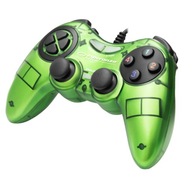 ESPERANZA GAMEPAD PC USB FIGHTER GREEN Vibrácie