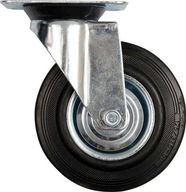 Koleso Otočné koleso, čierna guma, 200mm VOREL