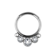 Titánový dekoračný CLICKER SR SEPTUM DAITH - 1,2/10