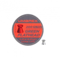 4,5 mm UMAREX zelené Flathead zápalkové pelety 200 ks.