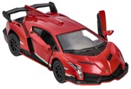 Goki Lamborghini Veneno Red Metal Car pre 3-ročného chlapca