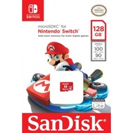 SANDISK NINTENDO SWITCH micro SD XC 128 GB V30 A1