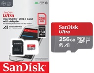 Pamäťová karta SANDISK ULTRA 256GB 150MB/s micro SD