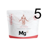 5x Epsom Salt Mg12 RENEWAL do kúpeľa 100% kieserit síran horečnatý 20 kg