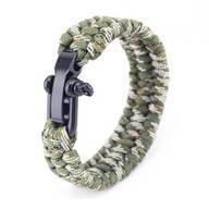 outdoor survival survival náramok Rock Sparta paracord