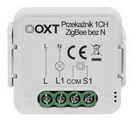 OXT mini reléový modul 1 okruh bez N ZigBee TUYA