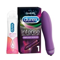 DUREX intímny gél Intima mini vibrátor SET