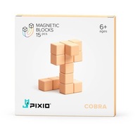 MAGNETICKÉ BLOKY PIXIO ONE BÉŽOVÁ COBRA 15 KS.