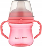 Canpol baby Nerozlievací hrnček s výlevkou 150ml Pin