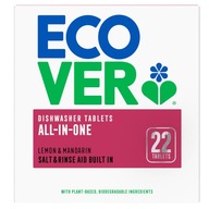 ECOVER ALL-IN-ONE TABLETY UMÝVAČKY RIADU 22 KUSOV CITRÓN A MANDERÍNKA ECO