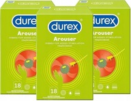 DUREX Arouser kondómy 54 ks rebrované