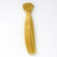 BLOND Gold (15) - Rovné 15 cm - Vlasy bábiky