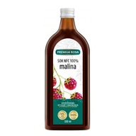 Prémiová Rosa NFC Malinová šťava 100% 500 ml