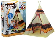 STAN TEEPEE INDICKÝ HRACÍ DOMČEK + 60 loptičiek 155cm