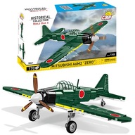 COBI 5861 BLOCKS Mitsubishi A6M2 Zero LIETADLO 2. svetovej vojny VOJENSKÝ stíhač 170 el