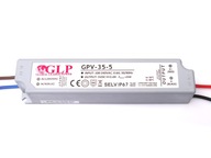 LED ZDROJ GLP GPV-35-5 5V 5A 25W IP67