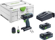 FESTOOL akumulátorový skrutkovač T 18+3 HPC 4.0 Plus 576446