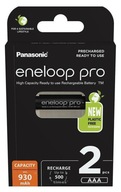 Batérie Panasonic Eneloop PRO AAA 930mAh 2 ks