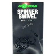 KORDA Spinner Swivel 11 / Obrtlík s rýchlospojkou a veľkosť krúžku. 11