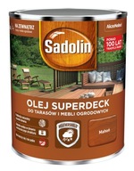 SUPERDECK SADOLIN OLEJ na drevo, mahagón, 0,75l