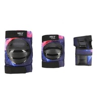 NILS EXTREME H734 PROTECTOR SET, ČIERNA VEĽ