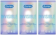 DUREX INVISIBLE CONDOM 30 ks Vlhčené