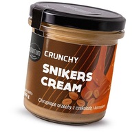 Snickers Cream Crunchy 300 g bez cukru, palmového oleja v skle