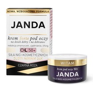 Očný krém Janda Forte 50+ Wrinkles Firming Lifting Shea peptides