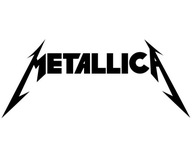 Samolepka logo METALLICA symbol nápis ROCK HM 35 cm