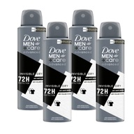 SET 4X DOVE MUŽI + STAROSTLIVOSŤ ADVANCED INVISIBLE SUCHÝ ANTIPERSPIRANT 150ml