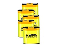 VARTA Superlife 3R12 plochá batéria SET 5 kusov