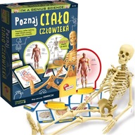 Lisciani SPOZNAJ ĽUDSKÉ TELO Karty SKELETON Edu