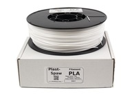 PLA filament White Plast-Spaw 1,75mm 1kg