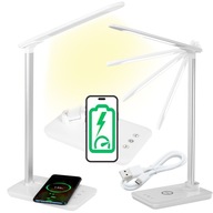 LED NOČNÁ STOLNÁ LAMPA S USB NABÍJAČKOU