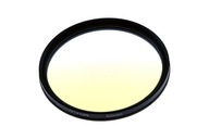 Polovičný filter 62 mm žltý