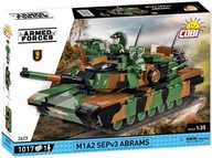 COBI-2623 M1A2 SEPv3 tank Abrams vo farbách 1.st