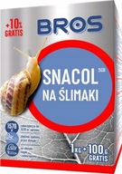 BROS Repelent proti jedovatým slimákom SNACOL 1kg