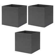 IKEA FYSSE POLICOVÉ BOXY FLYSTA 30x30cm 3 ks