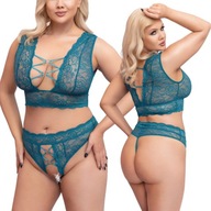 Sea Open Lace Set spodného prádla 3XL do postieľky