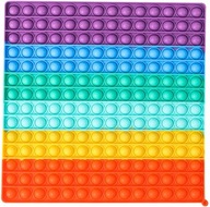 SENSORY TOY PUSH POP IT RAINBOW XXL 30x30