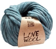 LOVE WOOL 110 BLUE KATIA priadza vlna/alpaka 14770