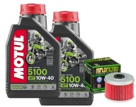 HF113 OLEJOVÁ SADA MOTUL 5100 10W40 2L FILTER HONDA XL125 Varadero 01-12