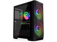 PC skrinka Krux Vortex RGB Midi Tvrdené sklo